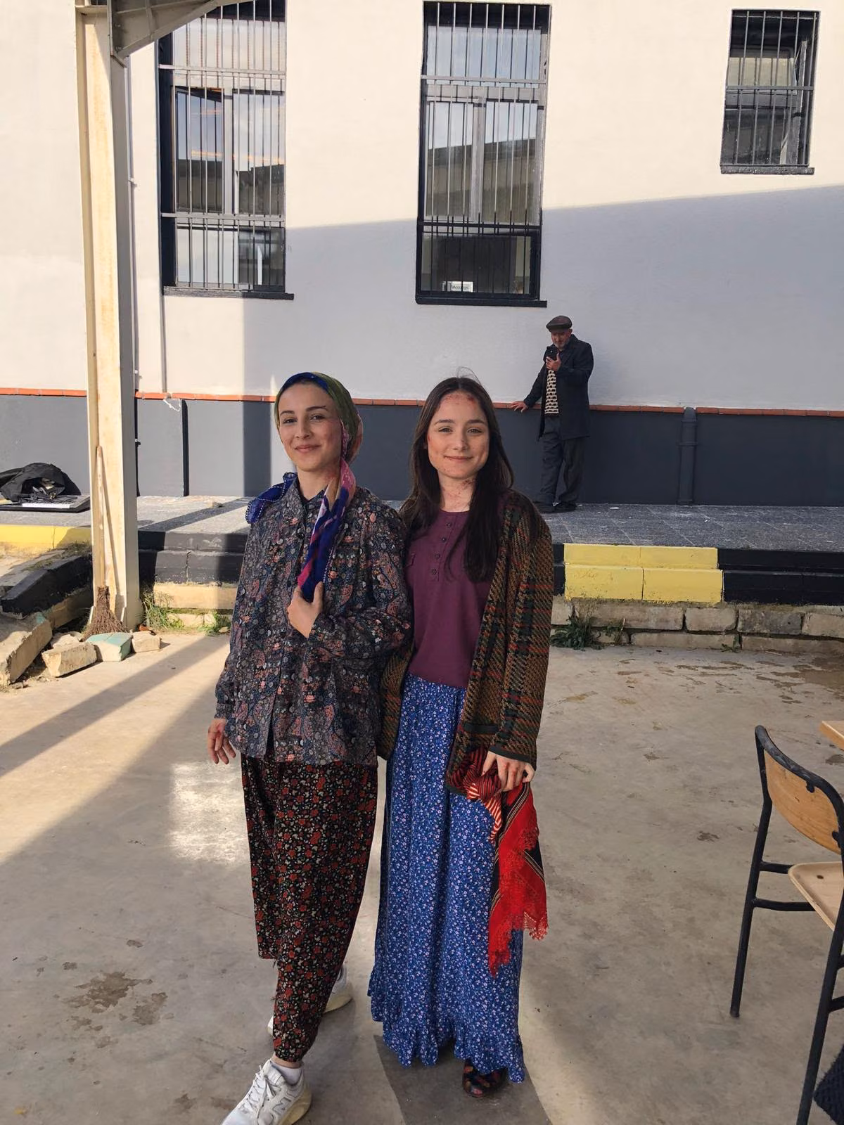 Dizi seti okul sahnesi